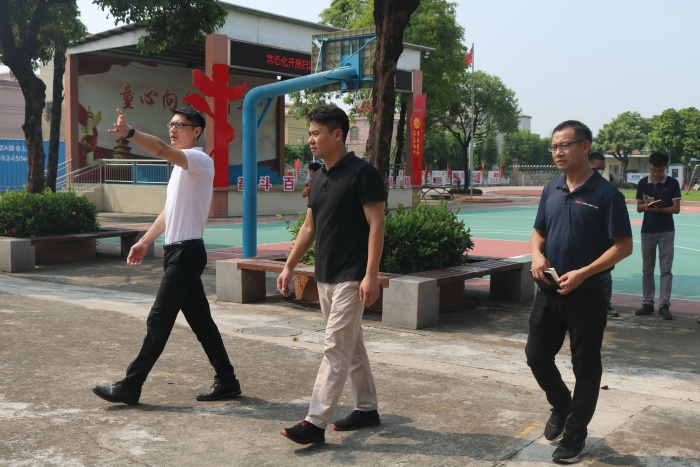 走訪基層學(xué)校 調(diào)研促進辦學(xué) 走訪基層學(xué)校 調(diào)研促進辦學(xué)