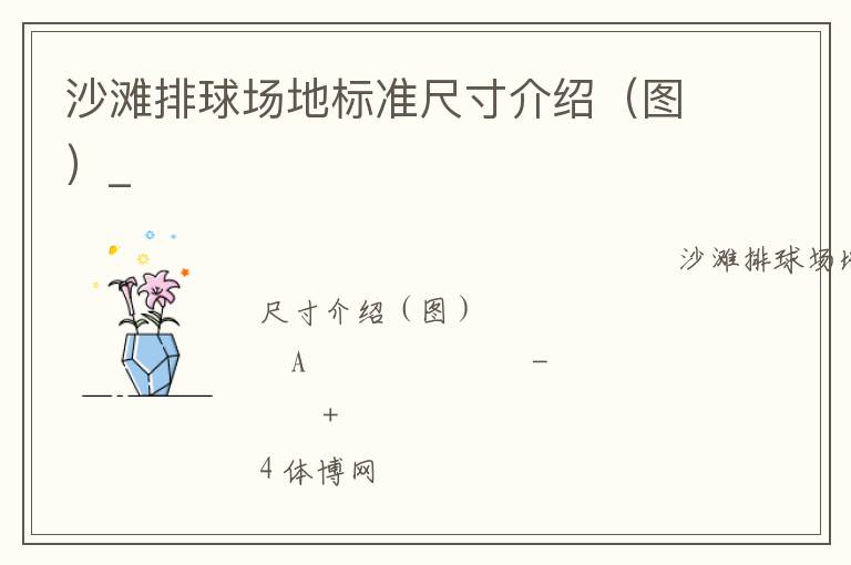 沙灘排球場(chǎng)地標(biāo)準(zhǔn)尺寸介紹(圖)_ 沙灘排球場(chǎng)地標(biāo)準(zhǔn)尺寸介紹(圖)_