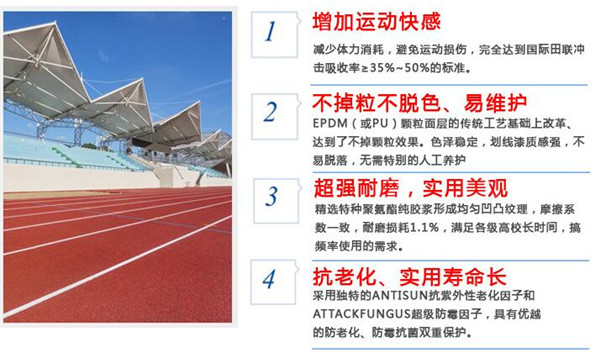 環(huán)保混合型<a href=http://m.wwwyw99966.com target=_blank class=infotextkey>塑膠跑道</a>