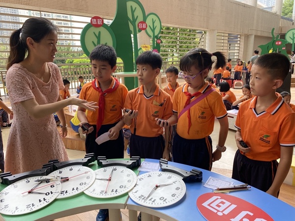 開發(fā)區(qū)中心小學開展數學“量感“主題圍學賽活動