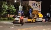 “鬼火”摩托在漁人碼頭深夜“炸街”，市民怒了，交警出手了！