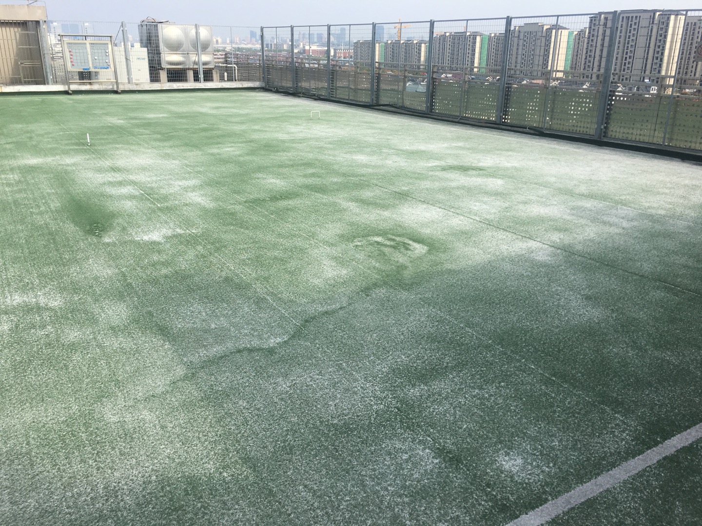 九亭社區(qū)屋頂門球場(chǎng)