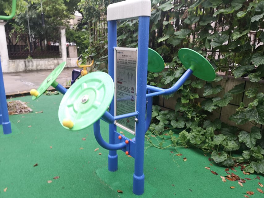 雙立柱太極揉推器 雙立柱太極揉推器