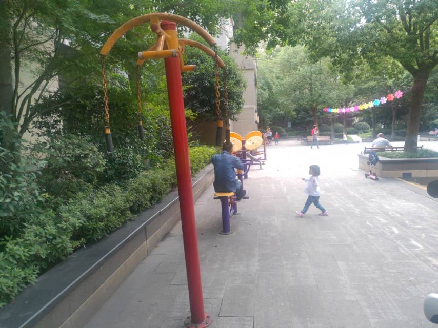 萬科小區(qū)健身點