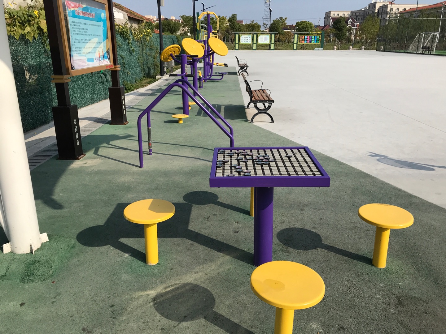 先進(jìn)村健身點(diǎn)