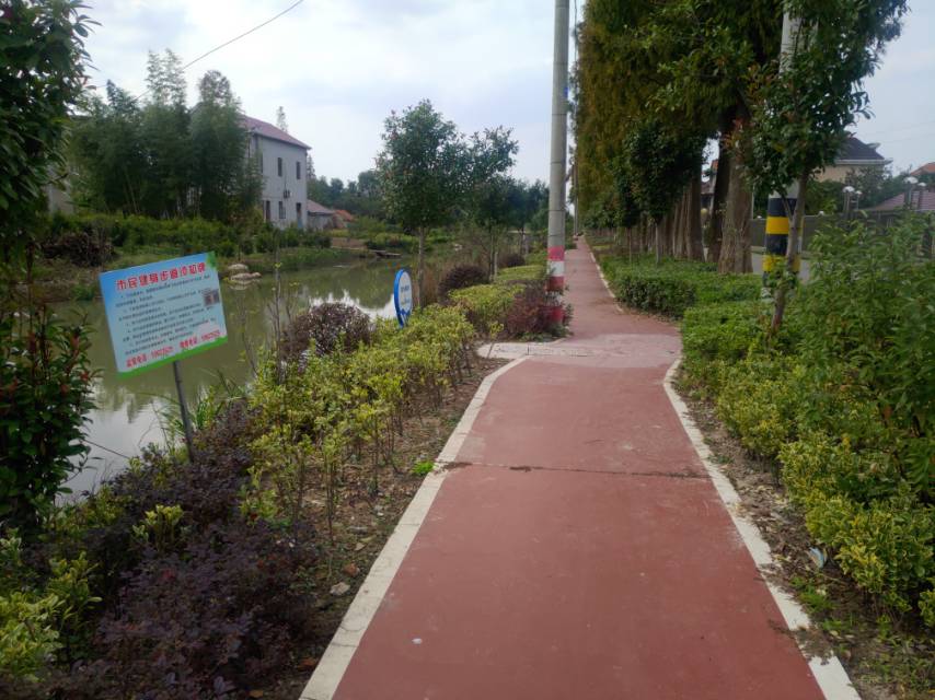 新河鎮(zhèn)進化村百姓健身步道