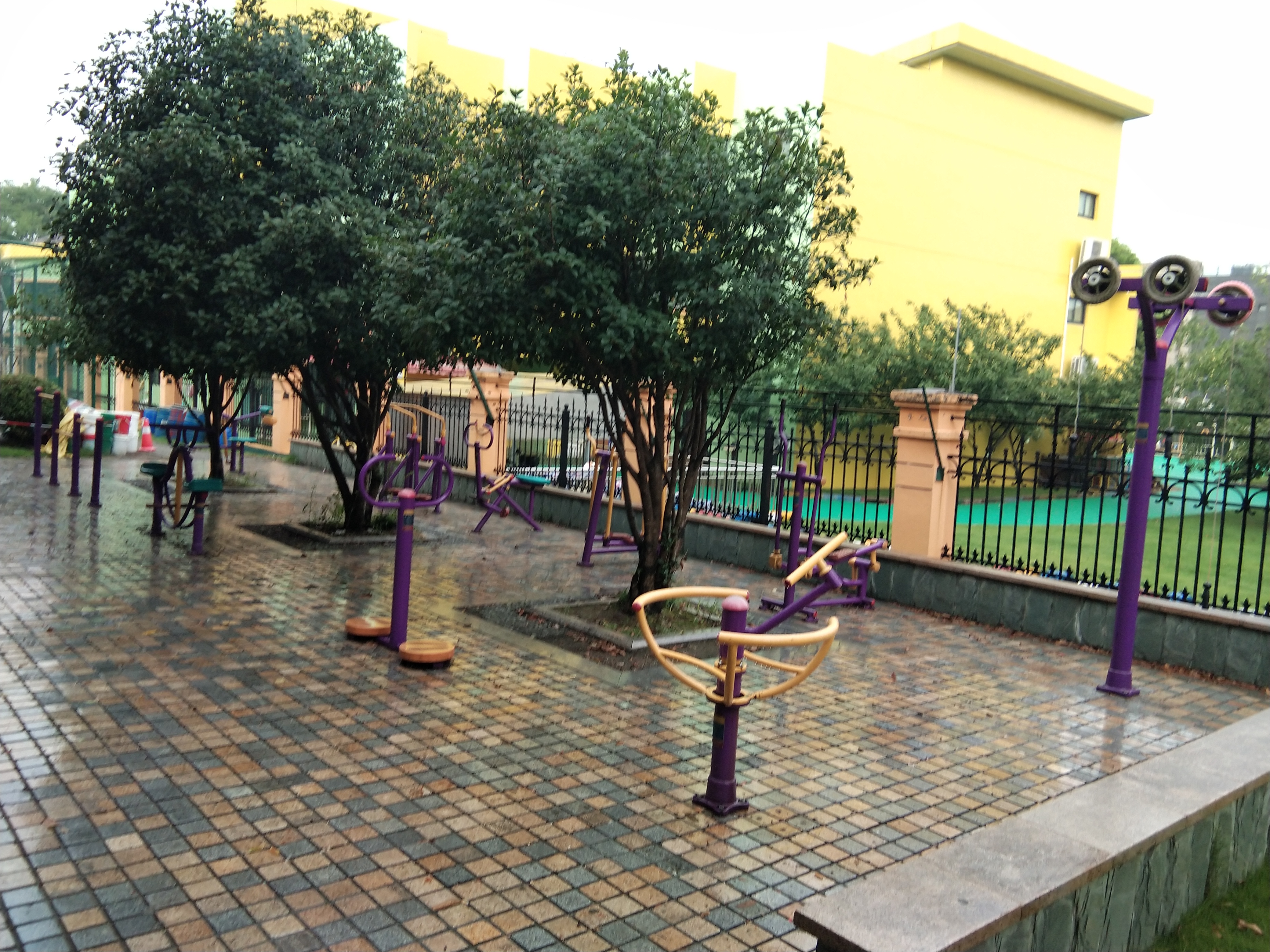 林水美地苑健身點(diǎn)