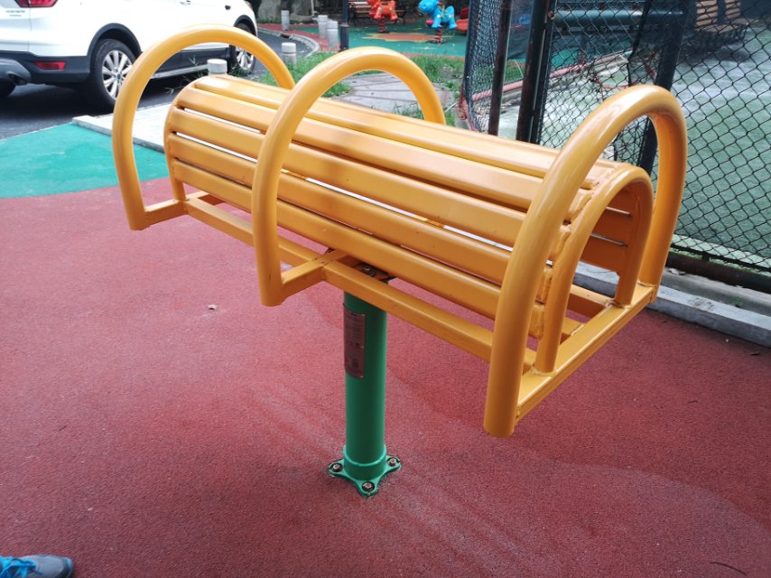 雙位伸腰伸背器