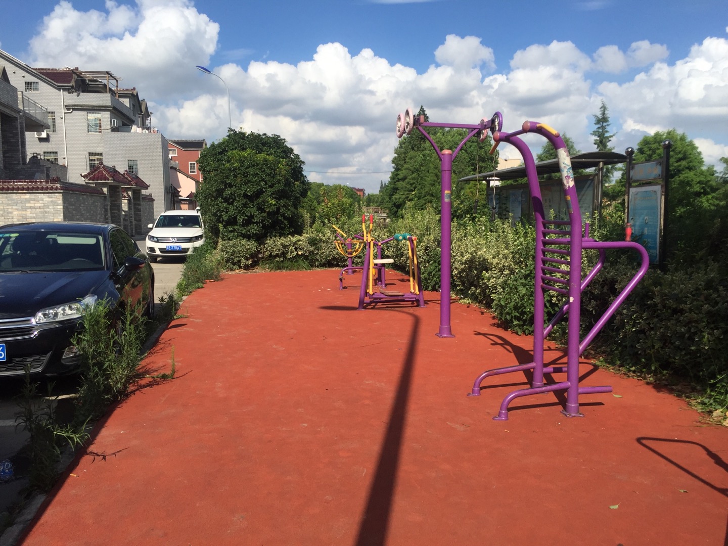 鷲山村張家橋健身點