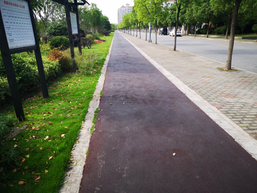 吳涇鎮(zhèn)虹梅景苑健身步道 吳涇鎮(zhèn)虹梅景苑健身步道