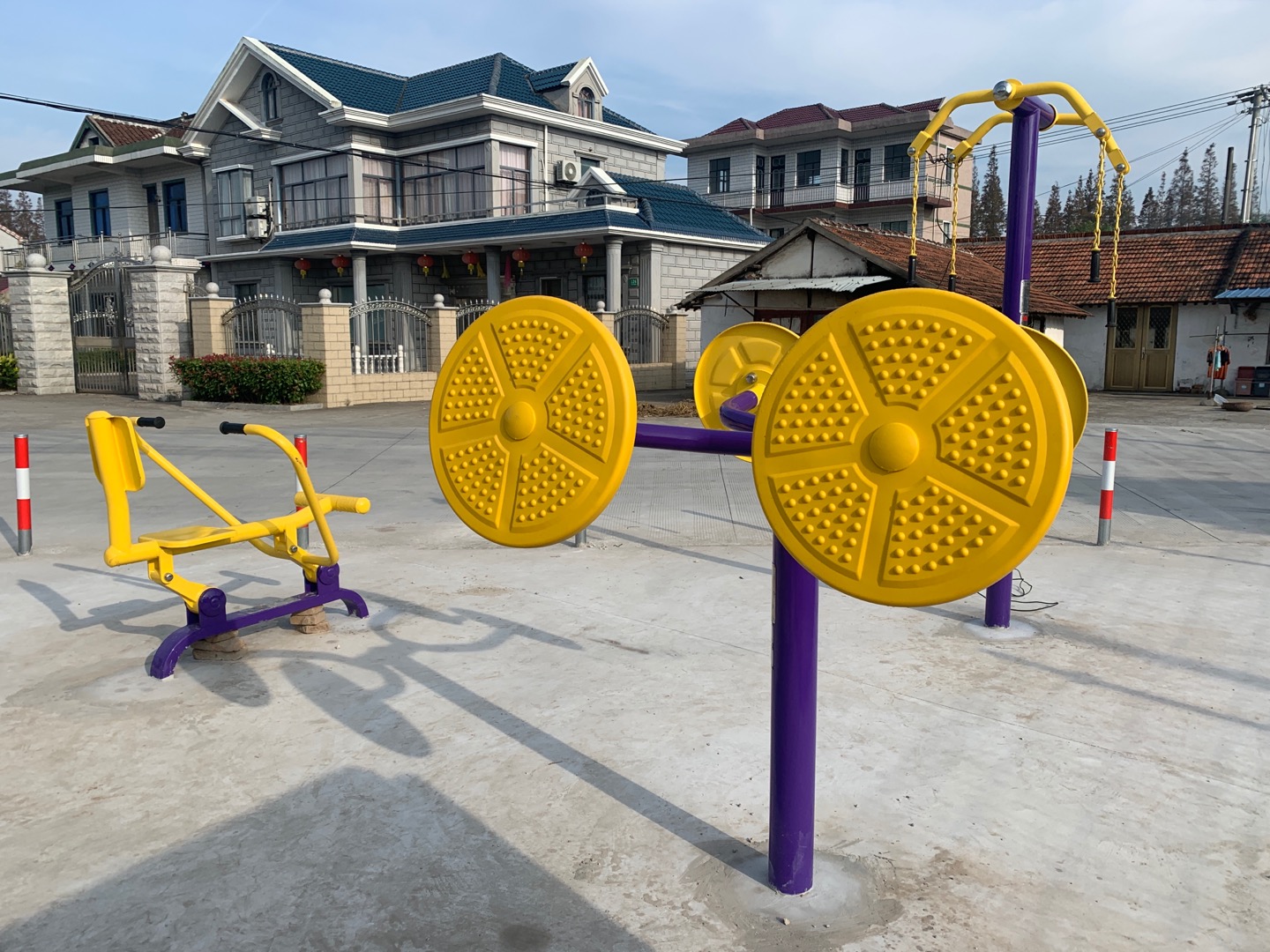 三星鎮(zhèn)大平村健身點2