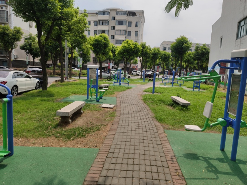 夢(mèng)里水鄉(xiāng)小區(qū)健身點(diǎn)