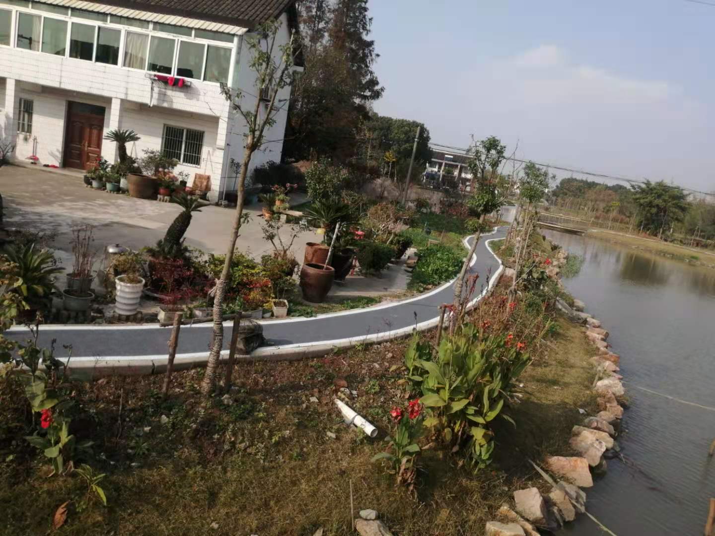 白鶴鎮(zhèn)紅旗村項(xiàng)家埭市民健身步道 白鶴鎮(zhèn)紅旗村項(xiàng)家埭市民健身步道