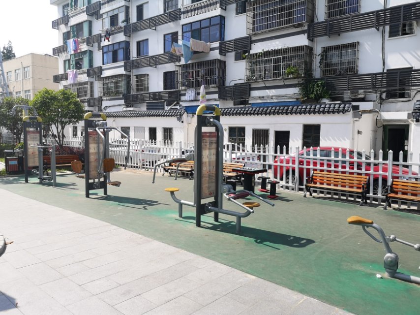 青城路微公園益智健身點 青城路微公園益智健身點