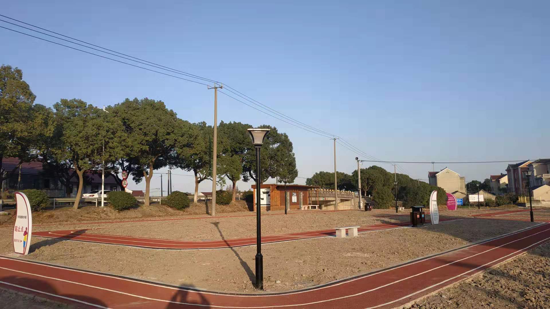 四團(tuán)鎮(zhèn)夏家村市民健身步道 四團(tuán)鎮(zhèn)夏家村市民健身步道
