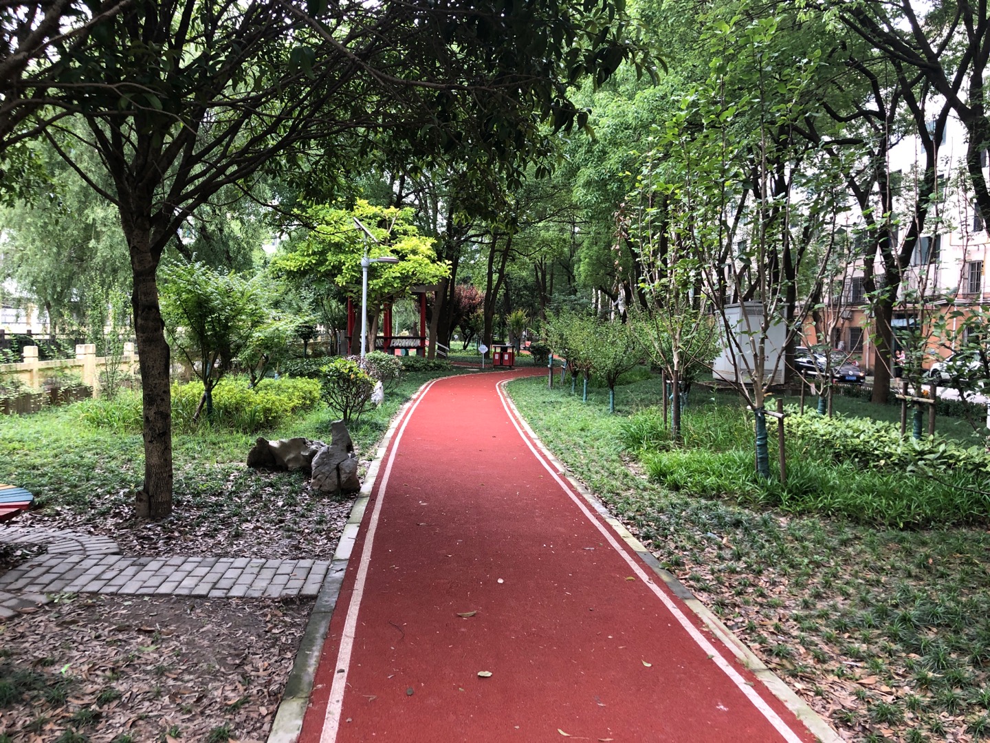 江海四居市民健身步道 江海四居市民健身步道