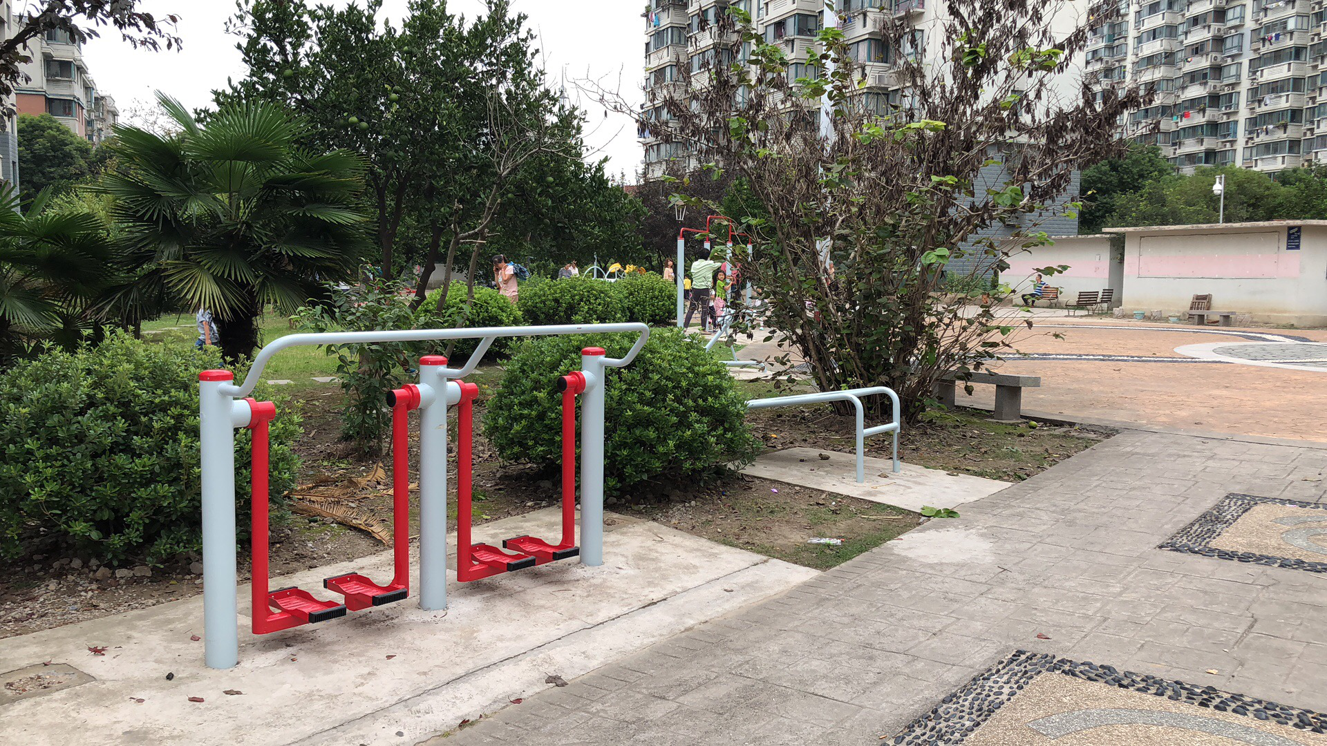 春夏居委健身點(diǎn)