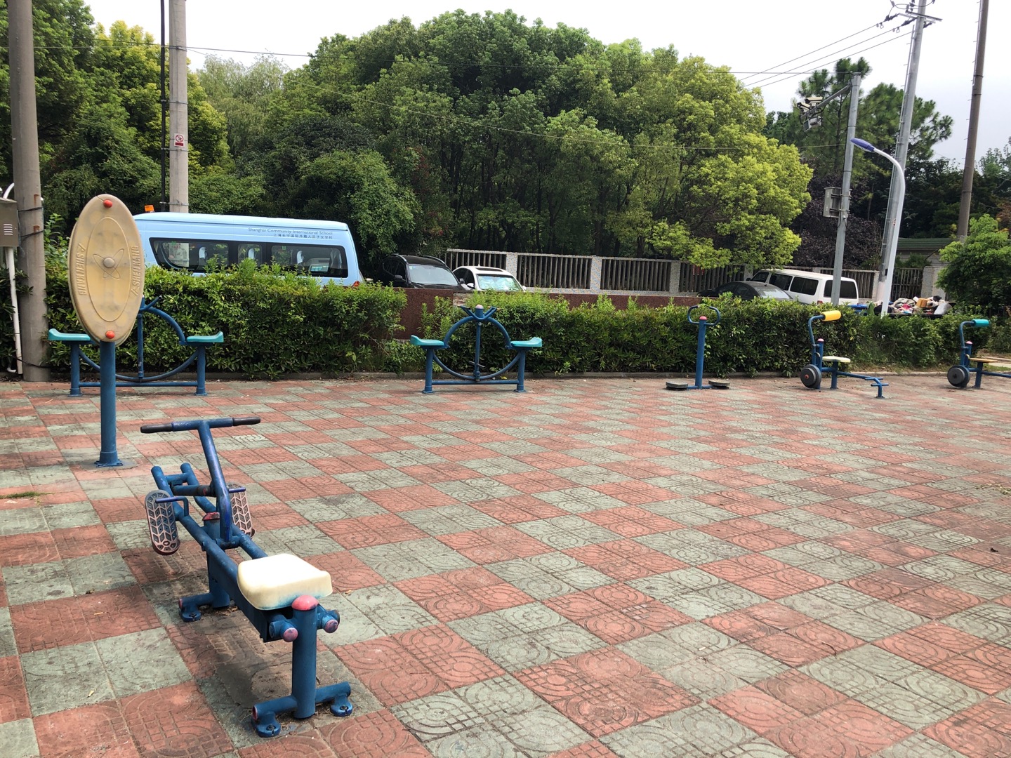 江安社區(qū)健身苑點