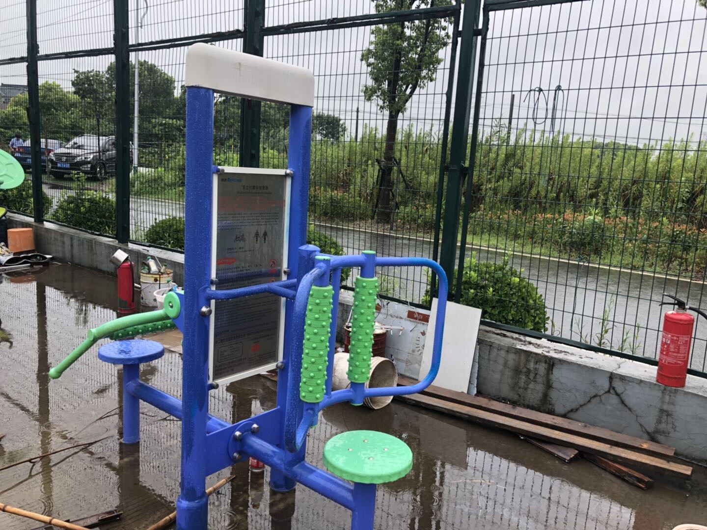 雙立柱腰背按摩器