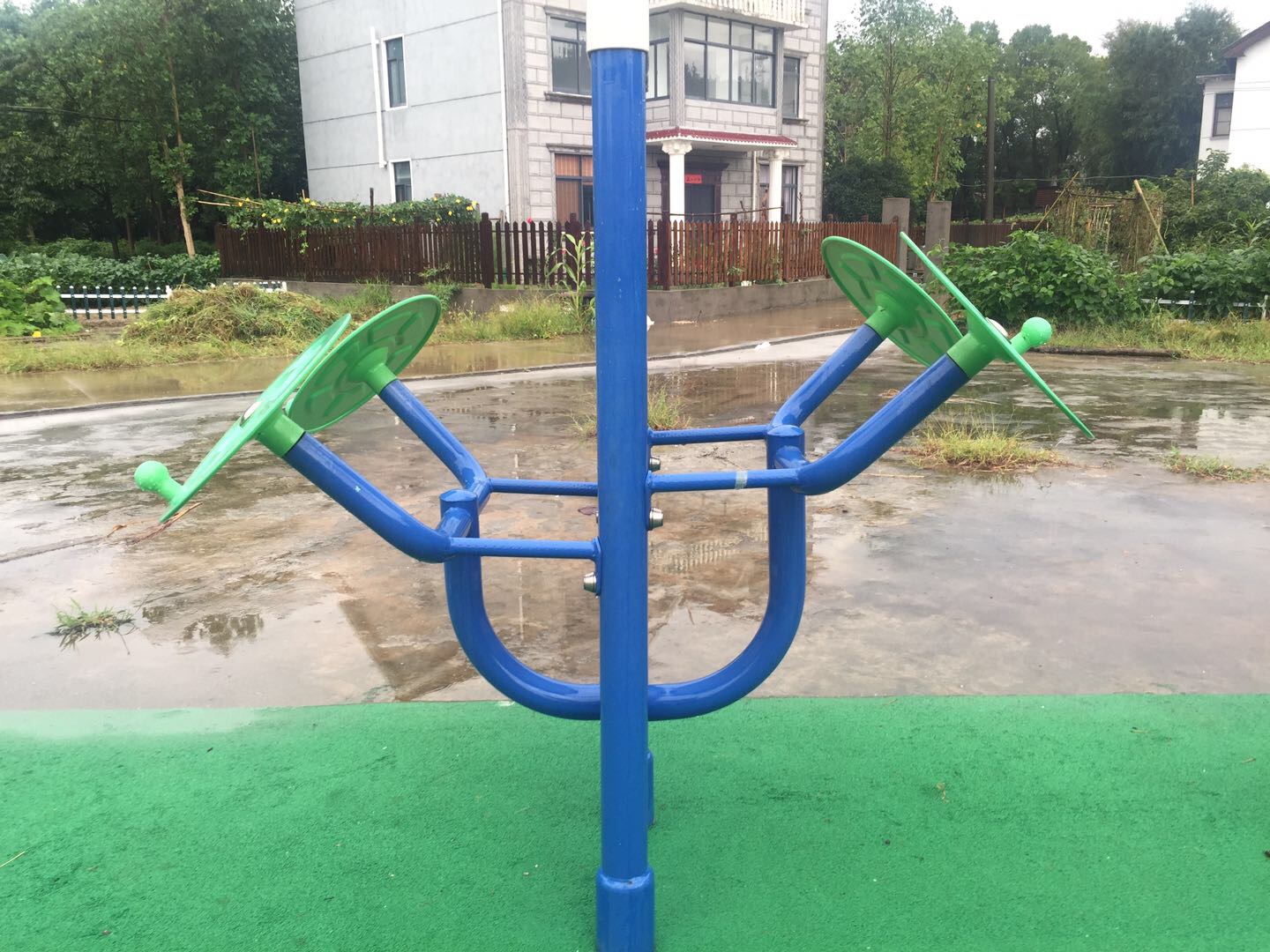 雙立柱太極揉推器 雙立柱太極揉推器