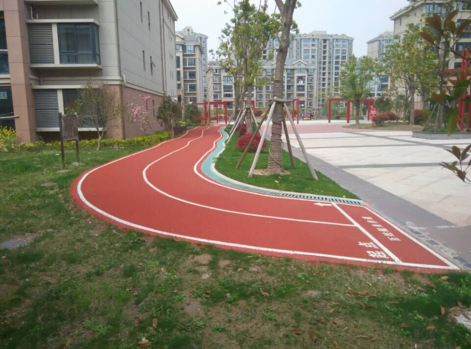 金海街道金水佳苑百姓健身步道 金海街道金水佳苑百姓健身步道