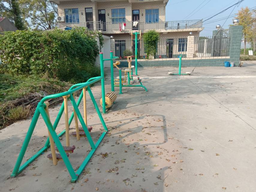 堡鎮(zhèn)人民村槐蔭11隊健身點