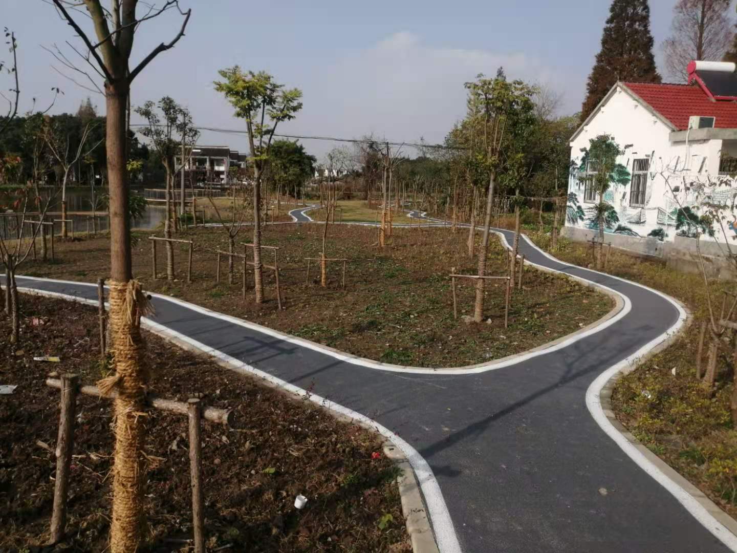 白鶴鎮(zhèn)紅旗村小天市民健身步道 白鶴鎮(zhèn)紅旗村小天市民健身步道
