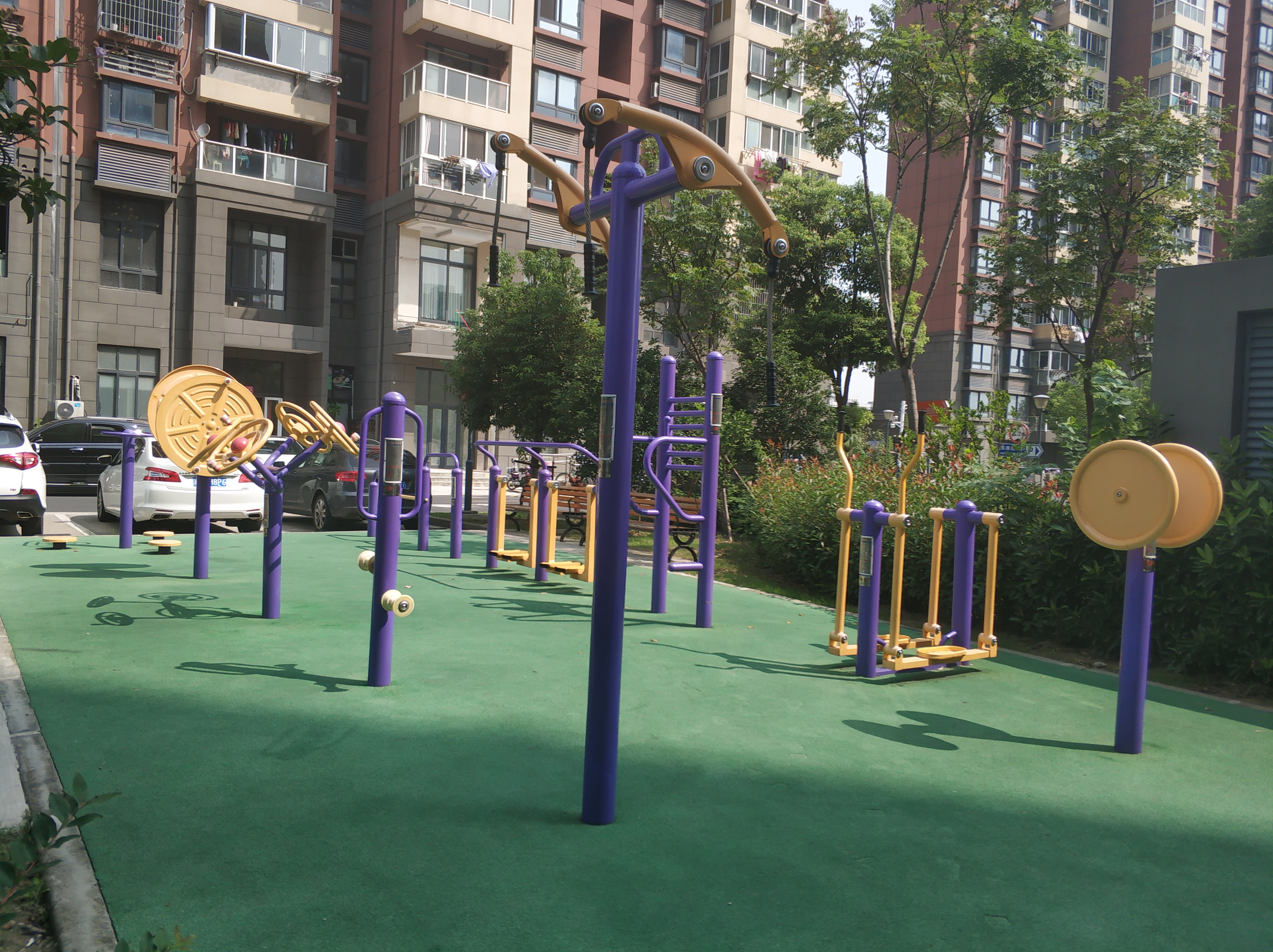 清河灣二期健身苑點(diǎn)