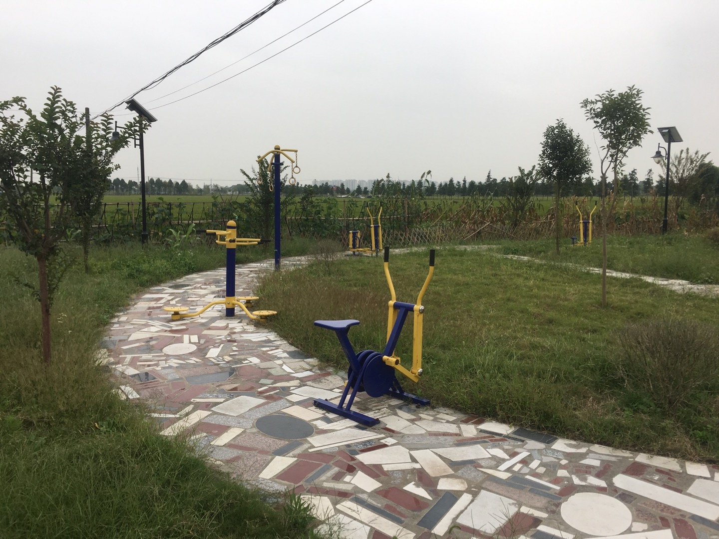 八字橋村萬介隊健身點