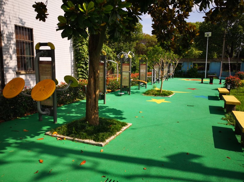 青村老干部房健身點 青村老干部房健身點