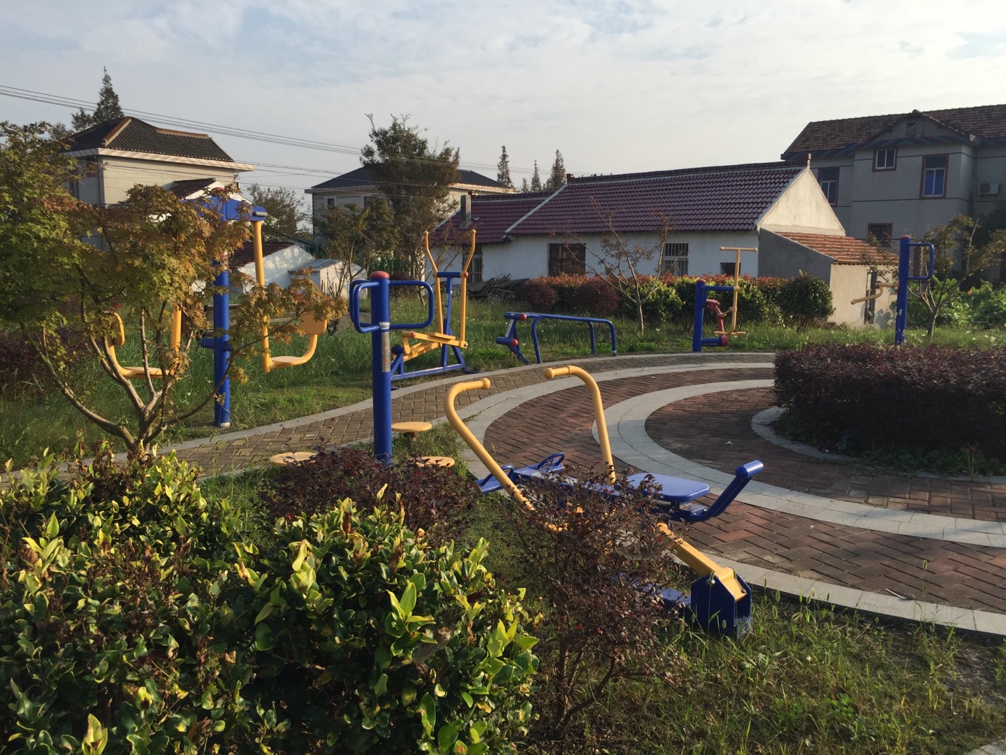 廟鎮(zhèn)周河村健身點三