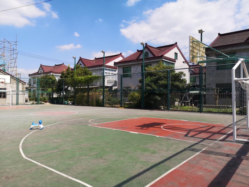 秦山村河涇籃球場