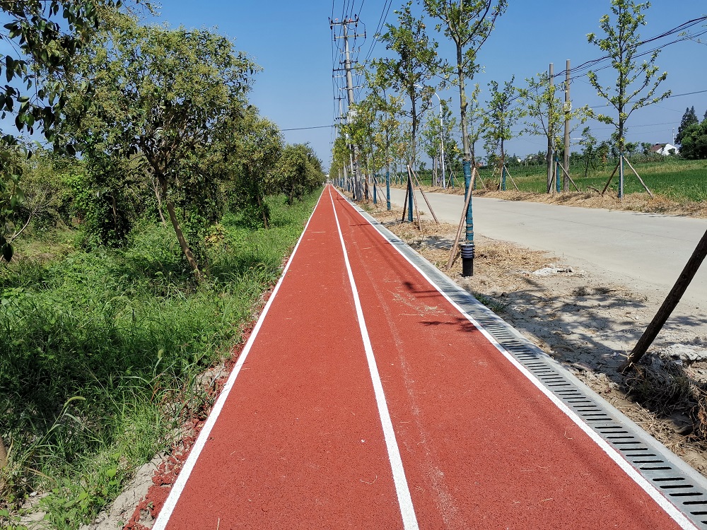 柘林鎮(zhèn)金海村東方紅市民健身步道 柘林鎮(zhèn)金海村東方紅市民健身步道