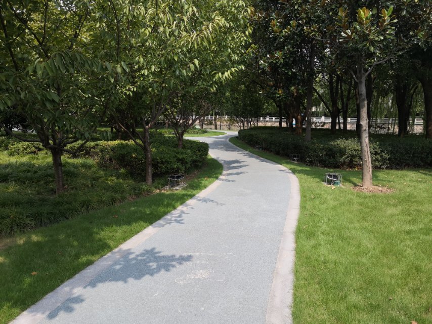 環(huán)城河綠色項鏈/n健身步道