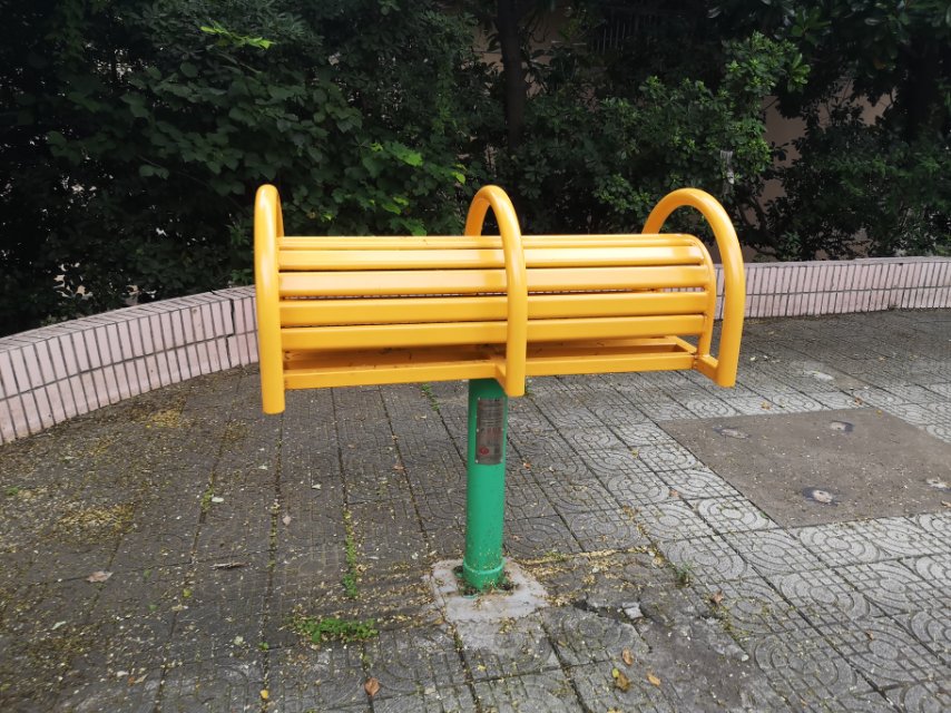 雙位伸腰伸背器