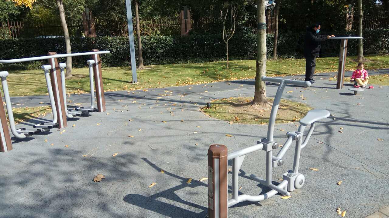 真如街道中鐵佳苑健身苑點 真如街道中鐵佳苑健身苑點