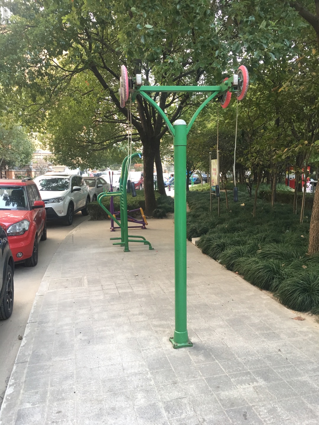 萊陽市民廣場健身點