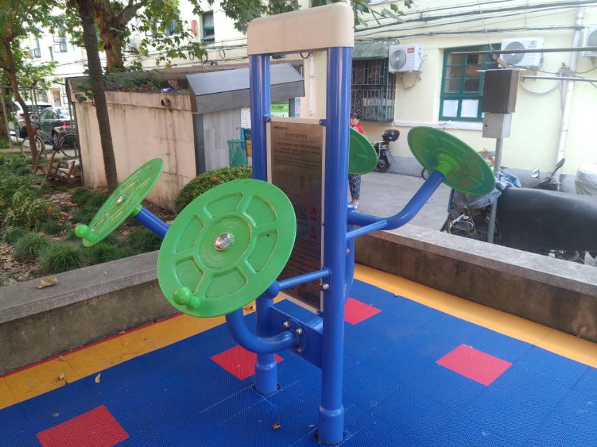 雙立柱太極揉推器 雙立柱太極揉推器