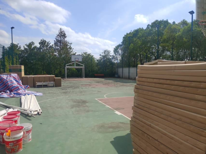 前哨村多功能籃球場(chǎng)