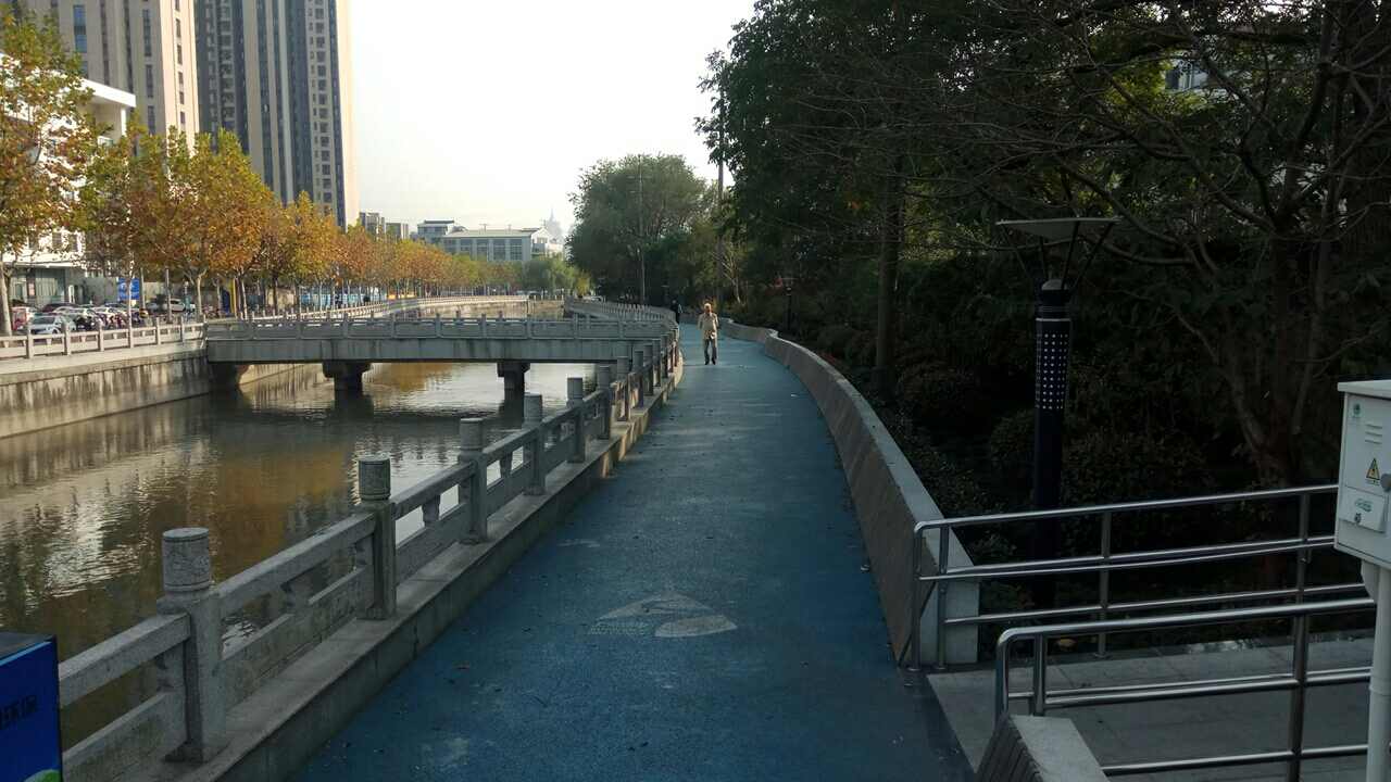 蘭溪路桃浦河市民健身步道 蘭溪路桃浦河市民健身步道