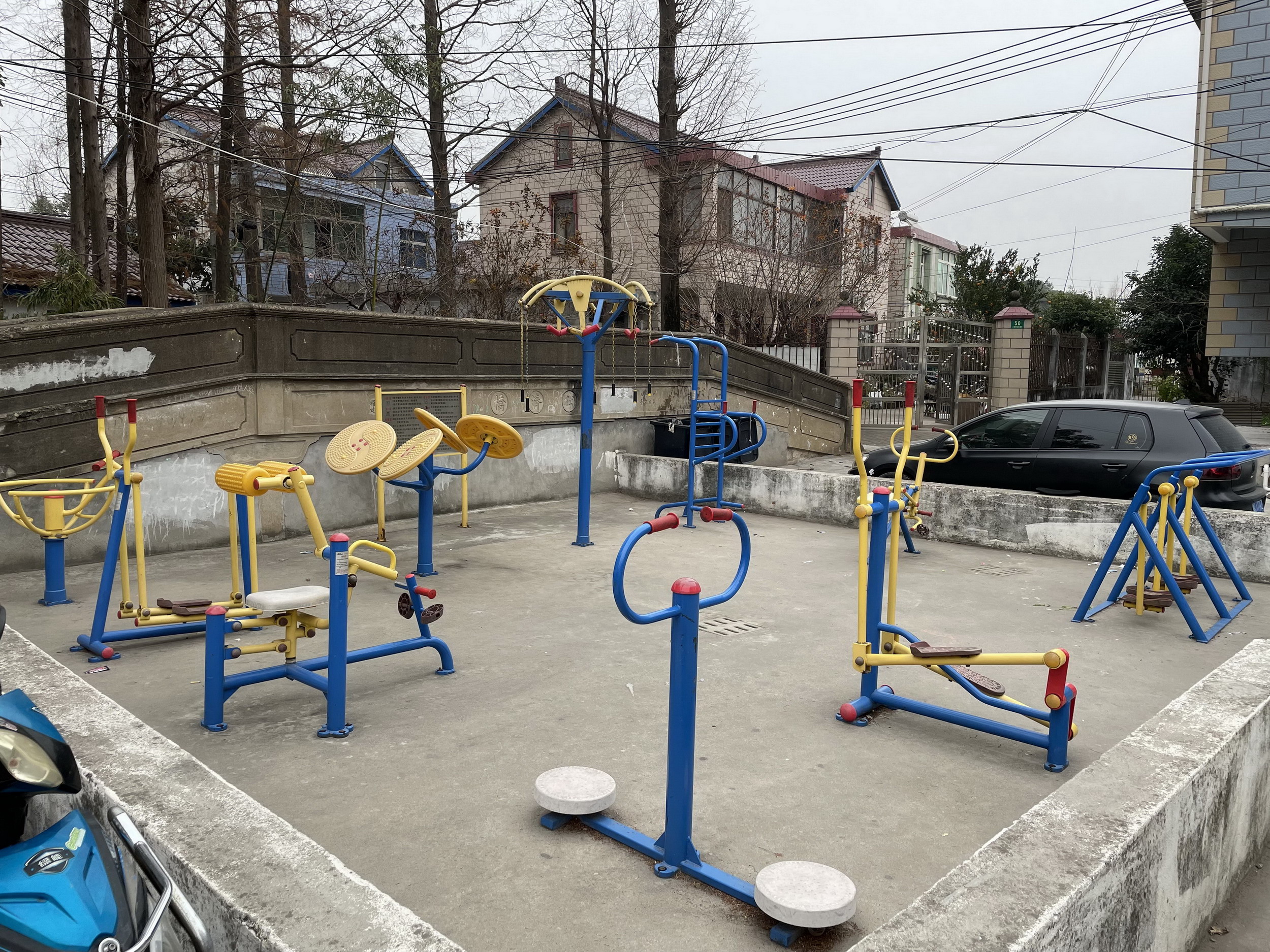 小灣村健身點(diǎn)