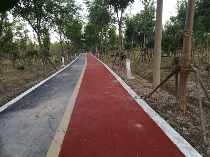 護(hù)塘南小區(qū)市民健身步道