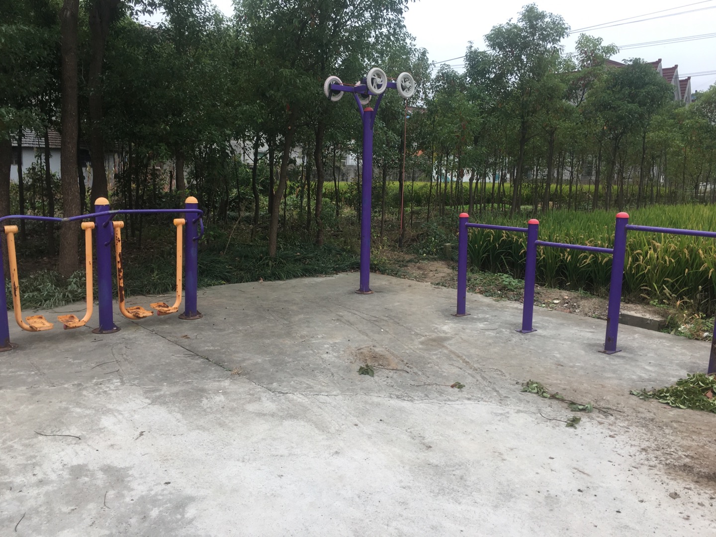 老港鎮(zhèn)建港村民委員會17組健身苑點