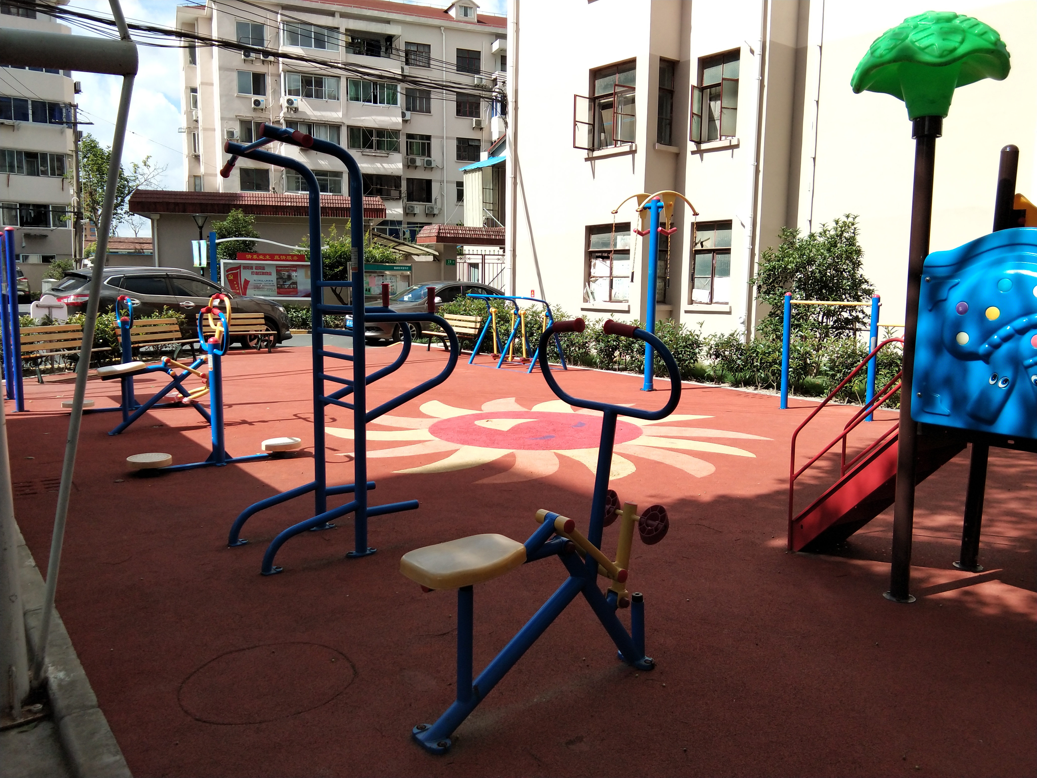 陳行居委B健身苑點