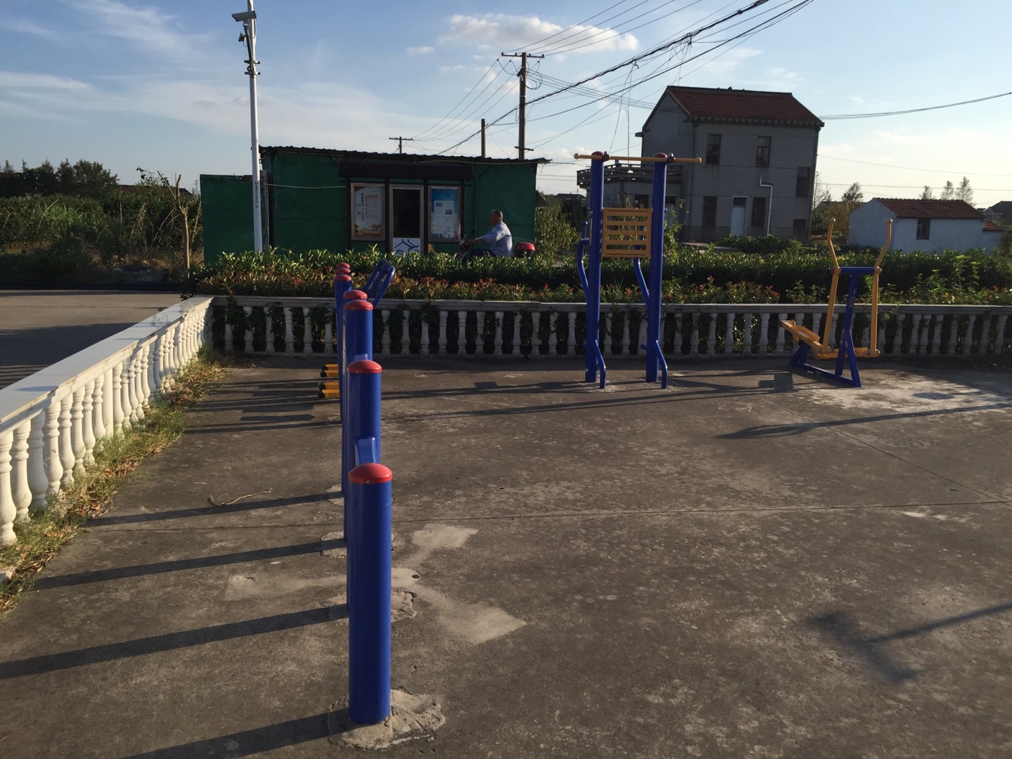 民永村七組健身點