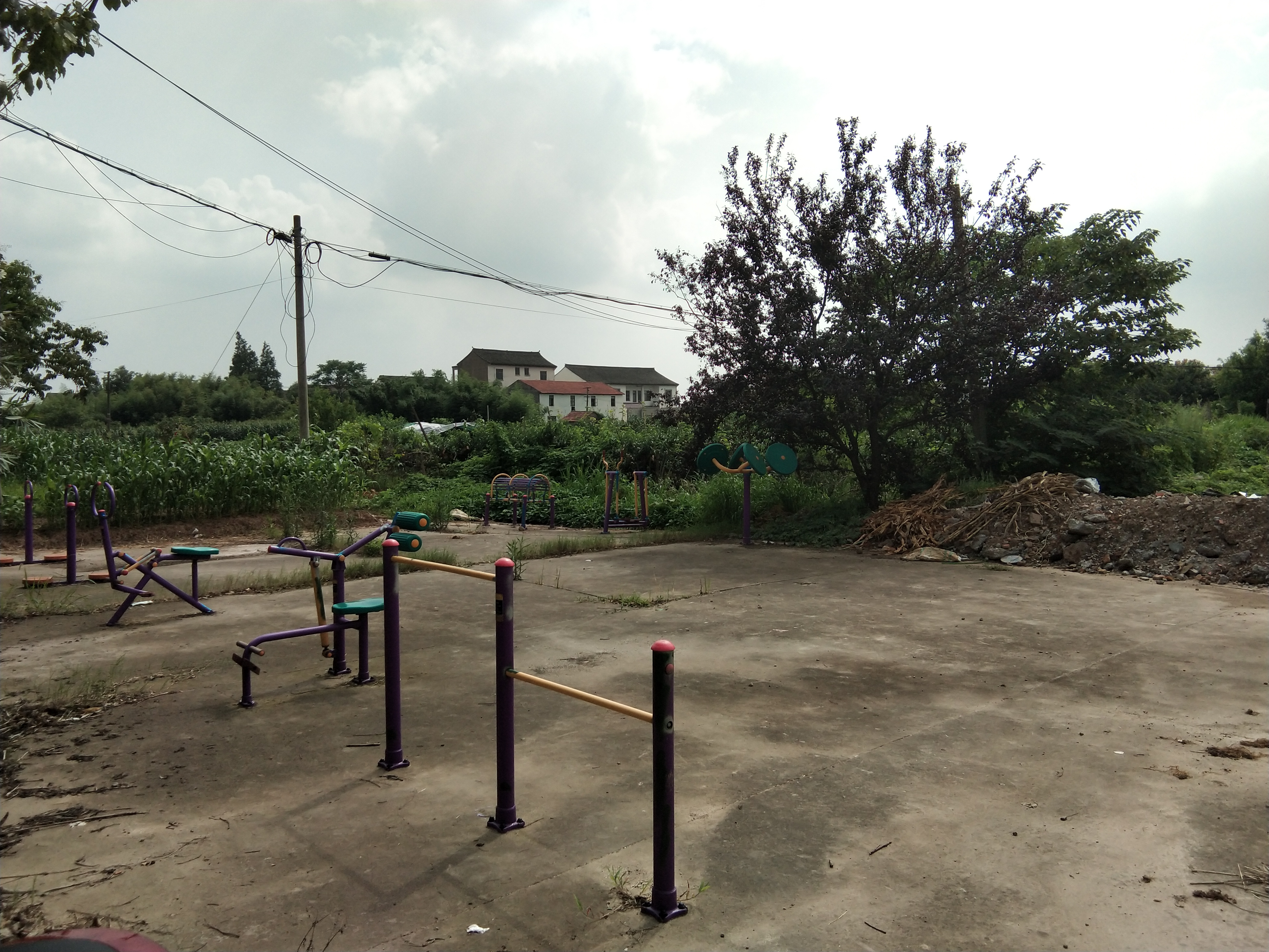 小蕩村第二市民益智健身苑點 小蕩村第二市民益智健身苑點