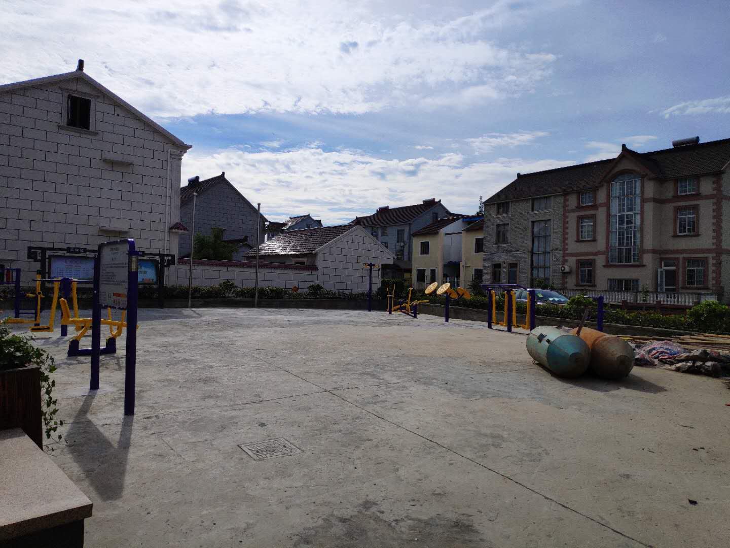 航頭鎮(zhèn)果園村2組健身苑點 航頭鎮(zhèn)果園村2組健身苑點