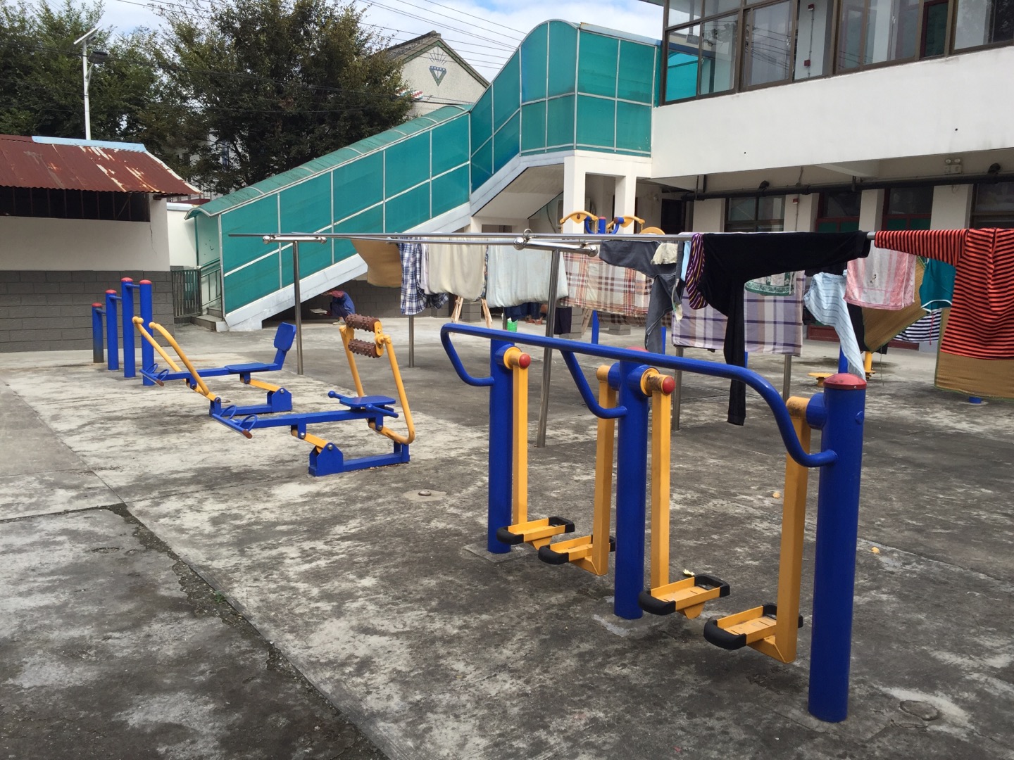 廟鎮(zhèn)敬老院健身點