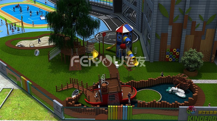 幼兒園滑梯的合理應用 幼兒園滑梯的合理應用