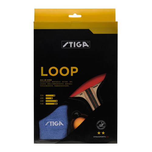 斯蒂卡LOOP二星專(zhuān)業(yè)乒乓球拍